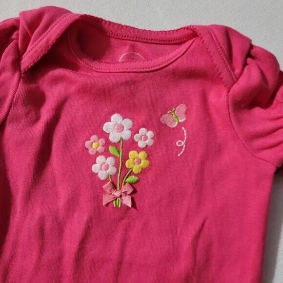 Gymboree Brand New Baby Butterfly 0-3 month Bodysuit. NWT. Mixed Bin Z26 - Picture 2 of 2